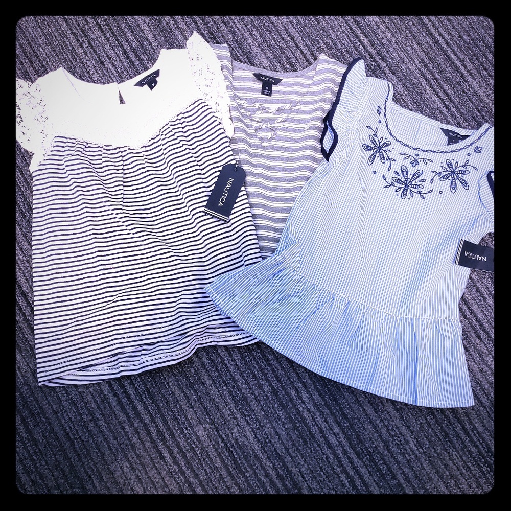 New with Tags Little girls blouses